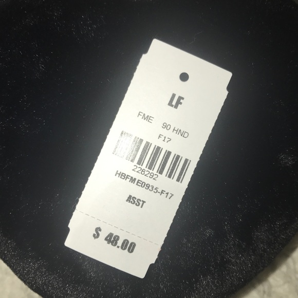 Black Fuzzy Handbag with Gold Details! NWT! - Picture 5 of 6